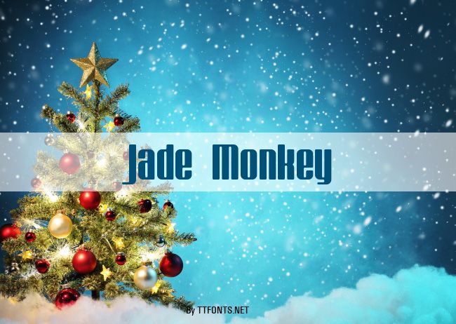 Jade Monkey example